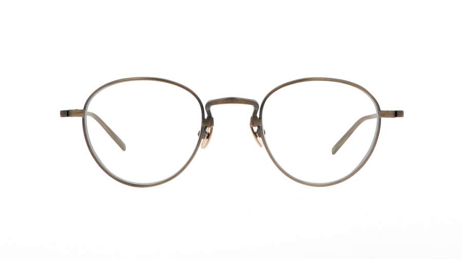Eyeglasses Matsuda M3096 49-23 Antique Gold Gold Matte Medium in stock