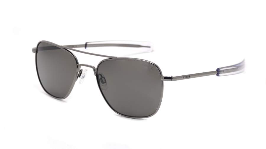 Randolph Aviator Gris AF098 55-20 Medium Polarisés