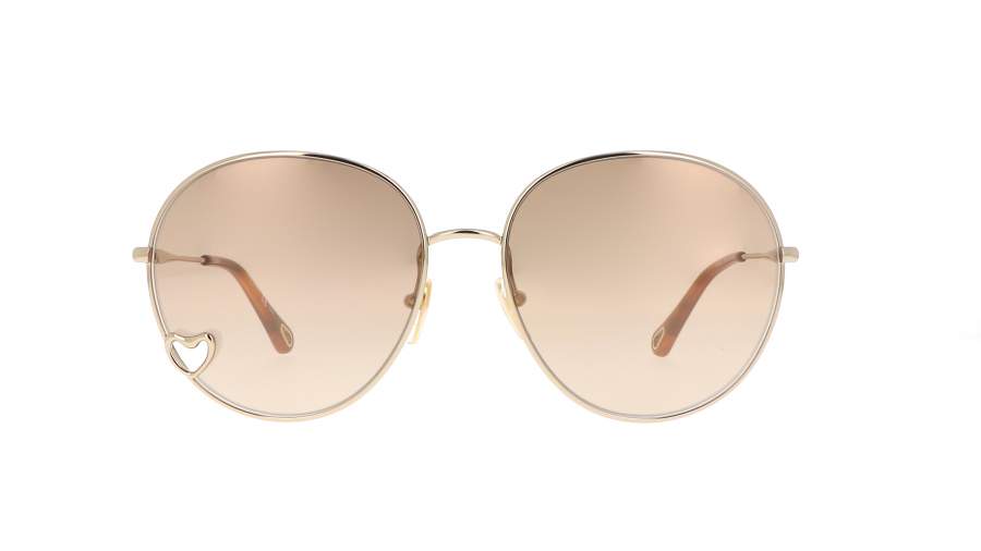 Chloé Aimée Gold CH0027S 006 61-17 Large Mirror in stock