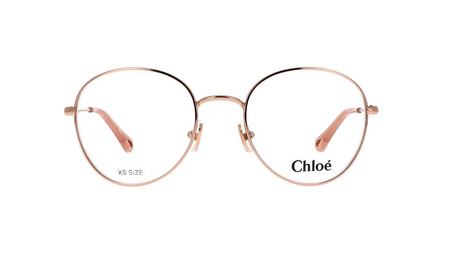 Brille Chloé CH0021O 002 50-19 Rosa Schmal auf Lager