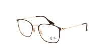 Ray-Ban RX6466 RB6466 2905 49-19 Brun Small