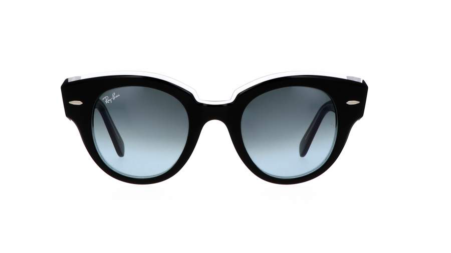 Sunglasses Ray-Ban Roundabout Black RB2192 1294/3M 47-22 Medium Gradient in stock
