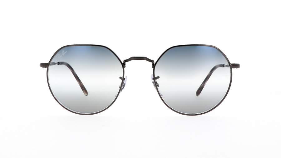 contrast two weeks Mind Sunglasses Ray-Ban Jack Gun metal Grey RB3565 004/GF 53-20 Gradient in  stock | Price 83,25 € | Visiofactory