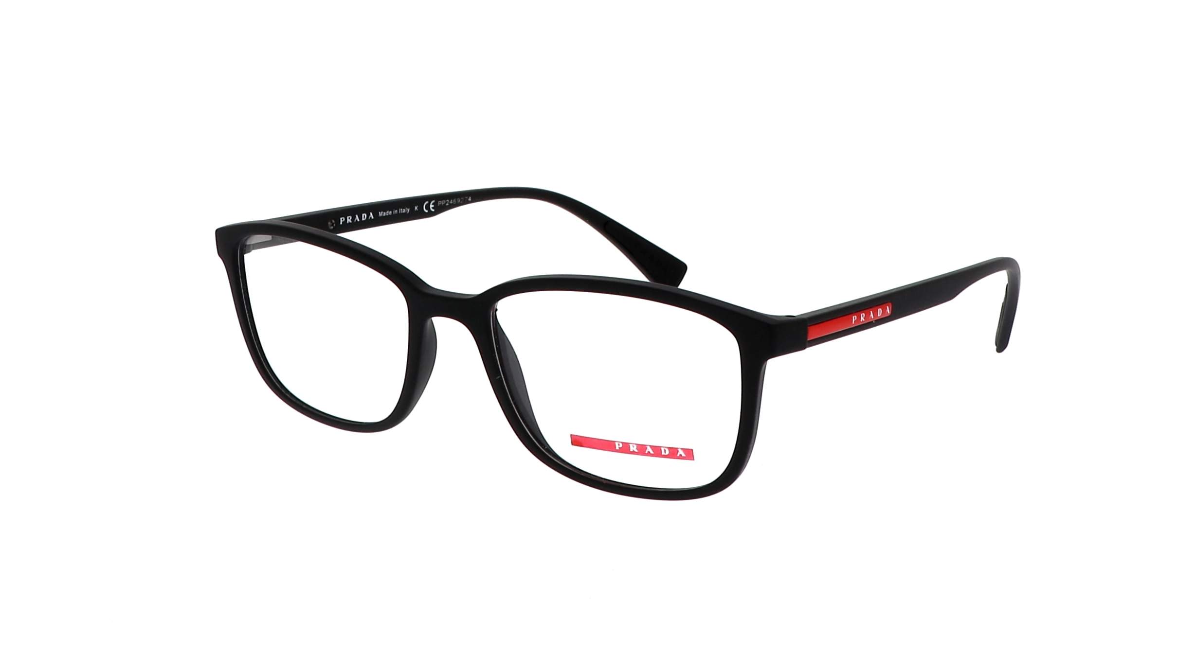 Eyeglasses Prada Linea Rossa PS04IV DG0-1O1 53-18 Black Matte in stock ...