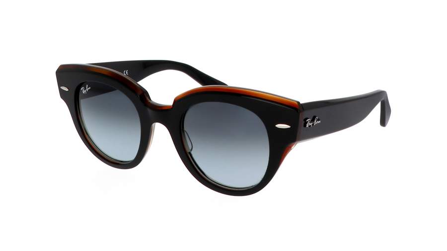 Sunglasses Ray-Ban Roundabout Black RB2192 1322/41 47-22 Gradient 