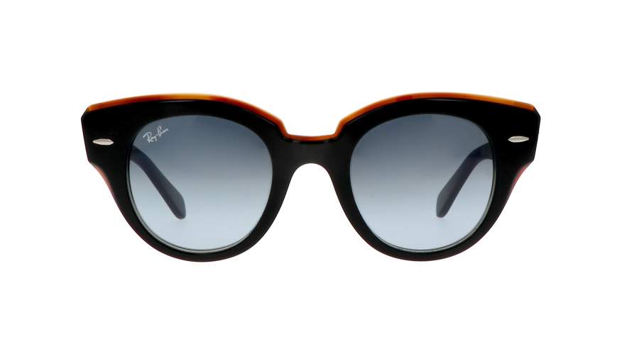 Sunglasses Ray-Ban Roundabout Black RB2192 1322/41 47-22 Medium Gradient in stock