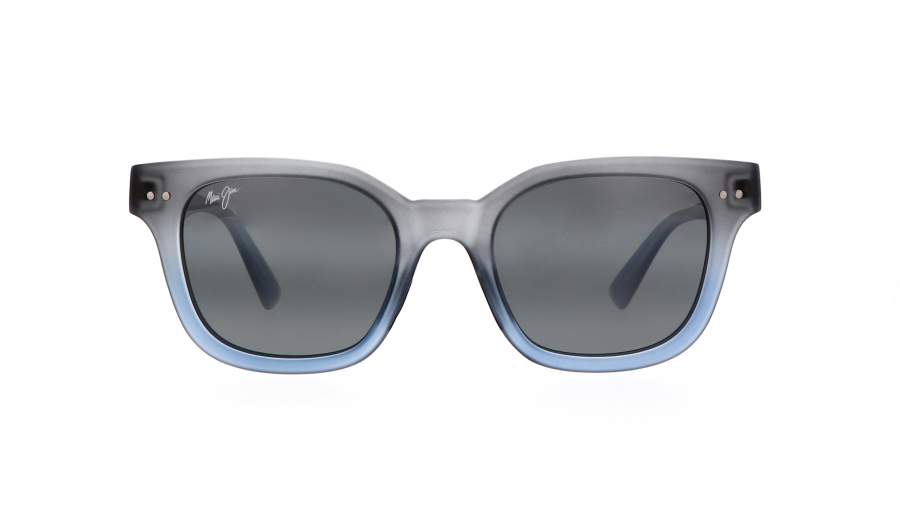 Sunglasses Maui Jim Shore Break Blue Matte Super thin glass 822-06M 50-21 Medium Polarized Gradient Mirror in stock