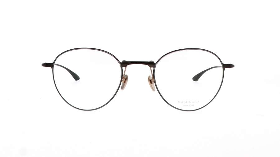 Eyeglasses Masunaga DATELINE 39 43-24 Black Matte Small in stock