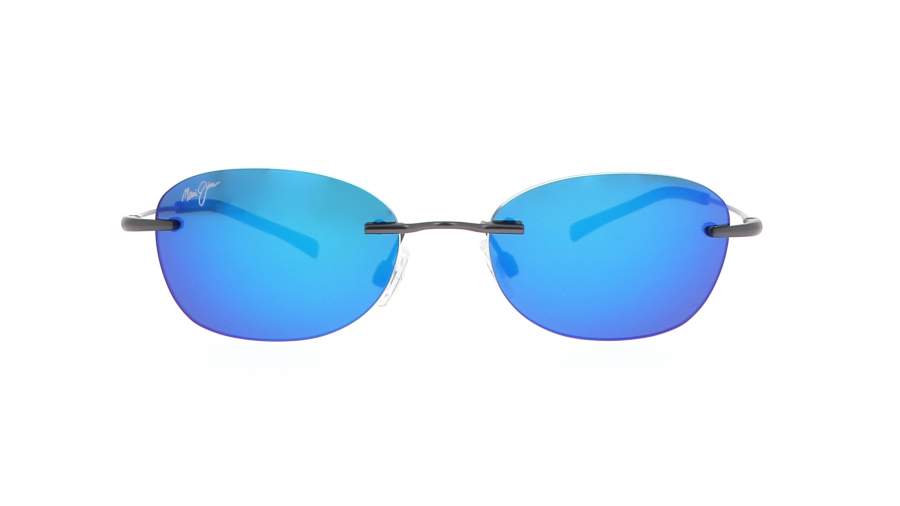 Sunglasses Maui Jim Aki Aki Grey Matte B333-02D 50-17 Small Polarized Mirror in stock