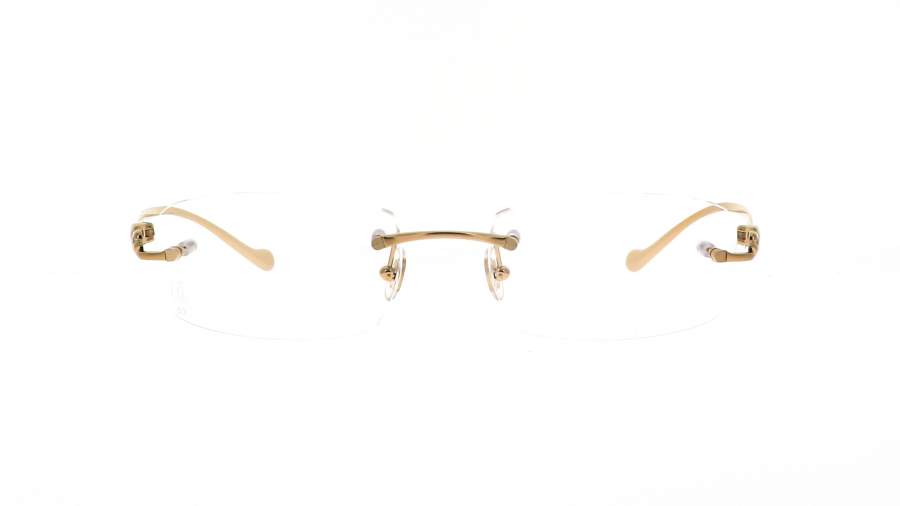 Eyeglasses Cartier CT0061O 002 53-18 Gold Medium in stock
