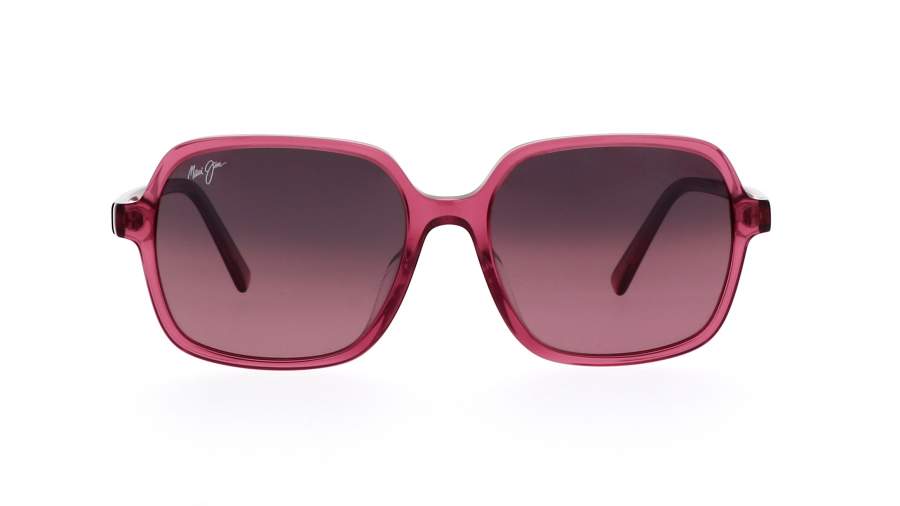 Maui Jim Little Bell Pink Super thin glass RS860-28F 55-18 Large Polarized Gradient in stock