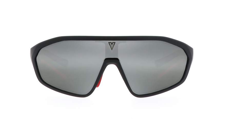 Sunglasses Vuarnet Air 2011 180° VL2011 0003 1757 Black Matte HD Polar Black Flashed Large Polarized Mirror in stock