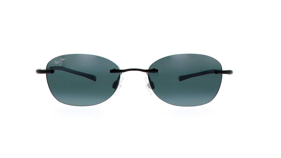 Sunglasses Maui Jim Aki Aki Black 333-02 50-17 Small Polarized Gradient Mirror in stock