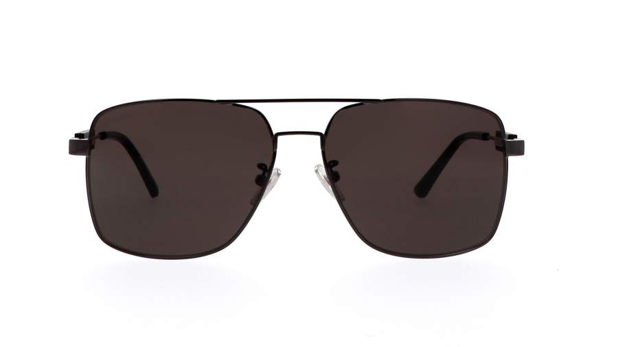 Sunglasses Balenciaga BB0116SA 001 59-15 Black Medium Mirror in stock
