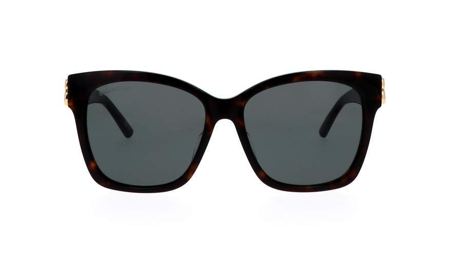 Sunglasses Balenciaga BB0102SA 002 57-16 Tortoise Large in stock