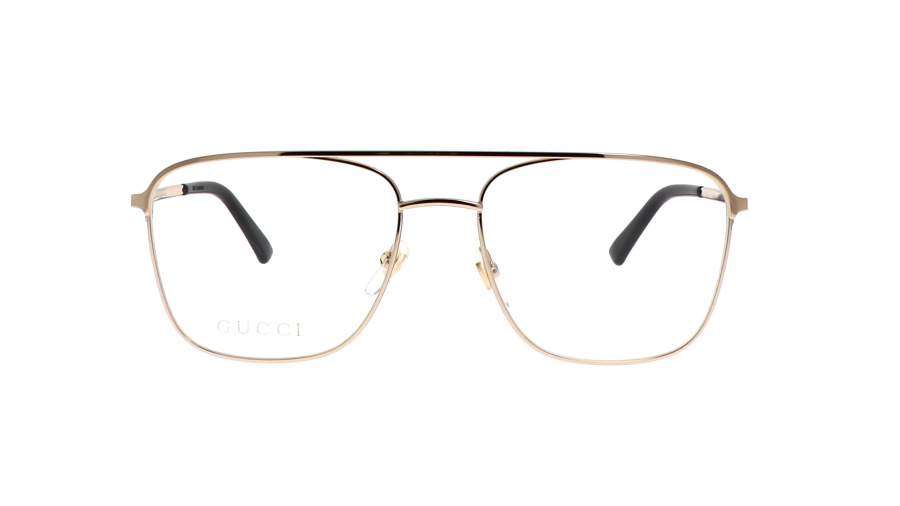 Eyeglasses Gucci GG0833O 002 55-17 Gold Medium in stock