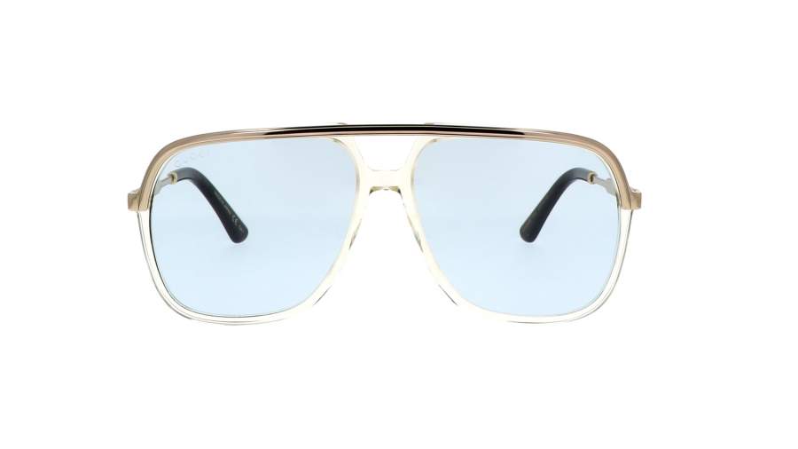 Sonnenbrille Gucci GG0200S 005 57-14 Transparent Mittel auf Lager