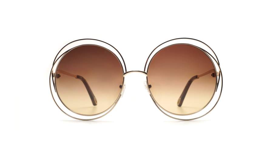 Chloé CH0045S 004 58-18 Gold Large Gradient in stock