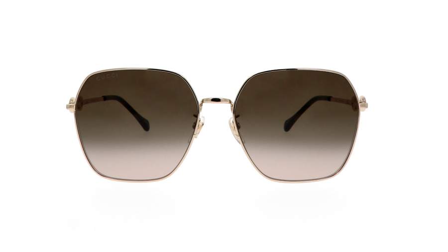 Gucci GG0882SA 002 60-16 Transparent Gold Large Gradient in stock