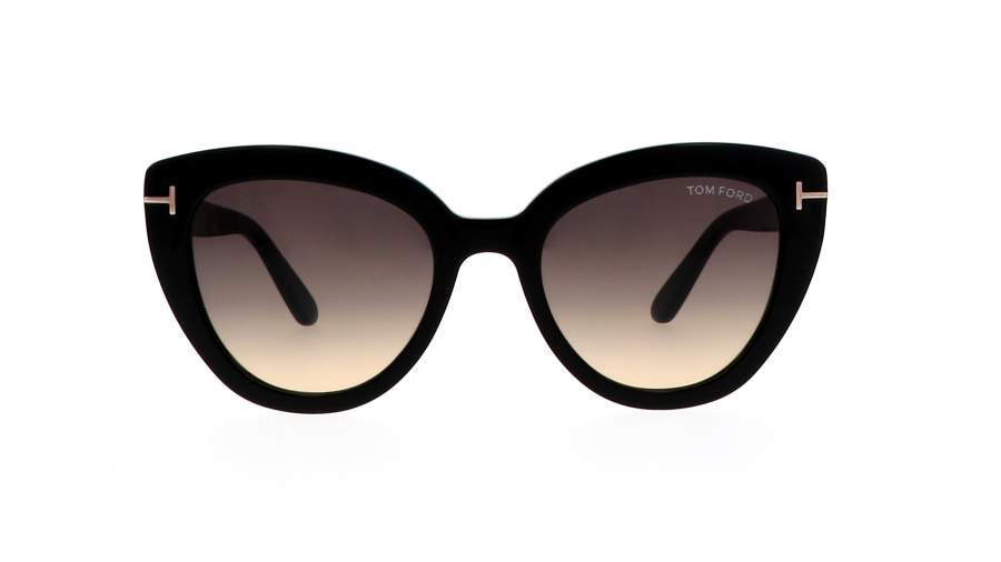 Sonnenbrille Tom Ford Izzi Schwarz FT0845S 01B 53-21 Mittel Gradient Gläser auf Lager