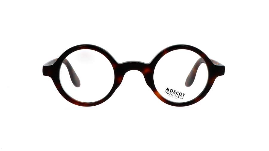 Brille Moscot Zolman Amber Tortoise 42-28 Small auf Lager