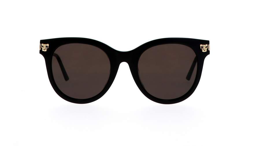 Sunglasses Cartier CT0024SA 005 52-21 Black Large in stock