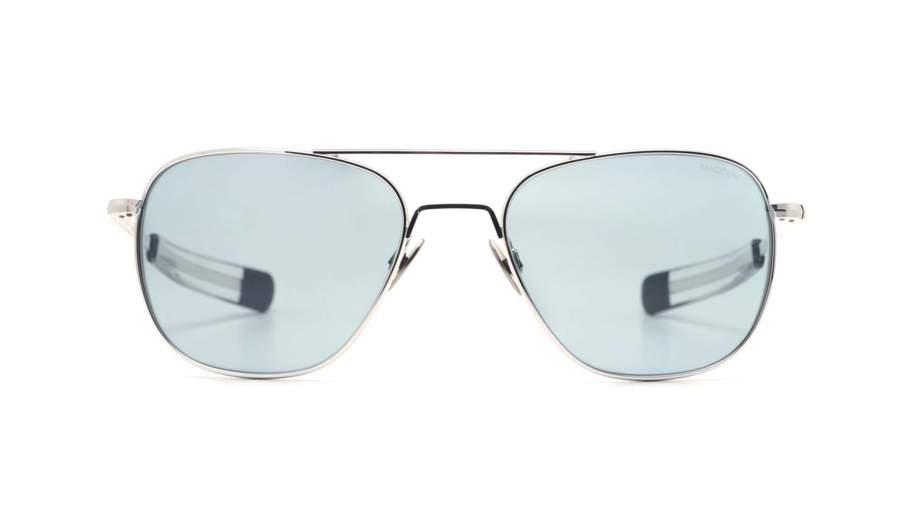 Sunglasses Randolph Aviator White Gold Gold Skytec Blue Hydro AF271 58-20 Large in stock
