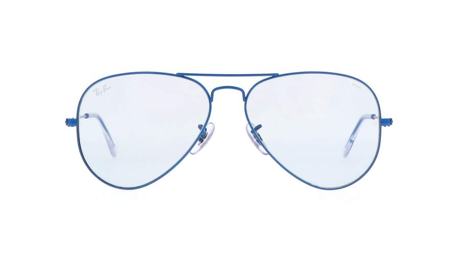 Sunglasses Ray-Ban Aviator Evolve Blue RB3025 9222/T3 58-14 Medium Photochromic in stock