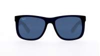 Ray-Ban Justin Blue Matte RB4165 6511/80 55-16 Large in stock