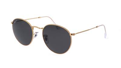 Ray-Ban Round Gold RB3447 9196/48 53-21 Large Polarized