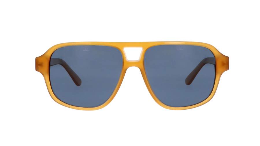 Sunglasses Vuarnet District Ambre 2101 Brown Blue Polar VL2101 0003 0622 59-14 Large Polarized in stock