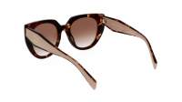 Prada Eyewear PR 14WS 01R0A6 52-20 Żółw