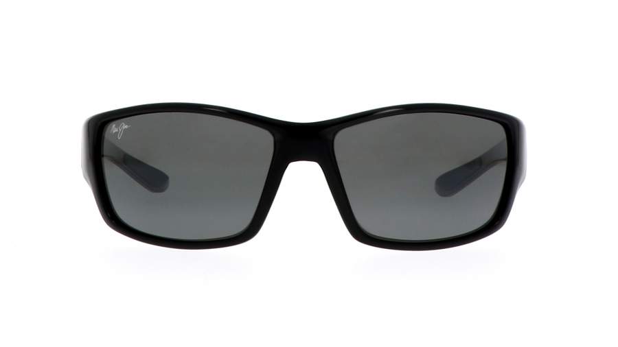 Sunglasses Maui Jim Local Kine Black Neutral Grey 810 07E 61-18 Medium Polarized Mirror in stock
