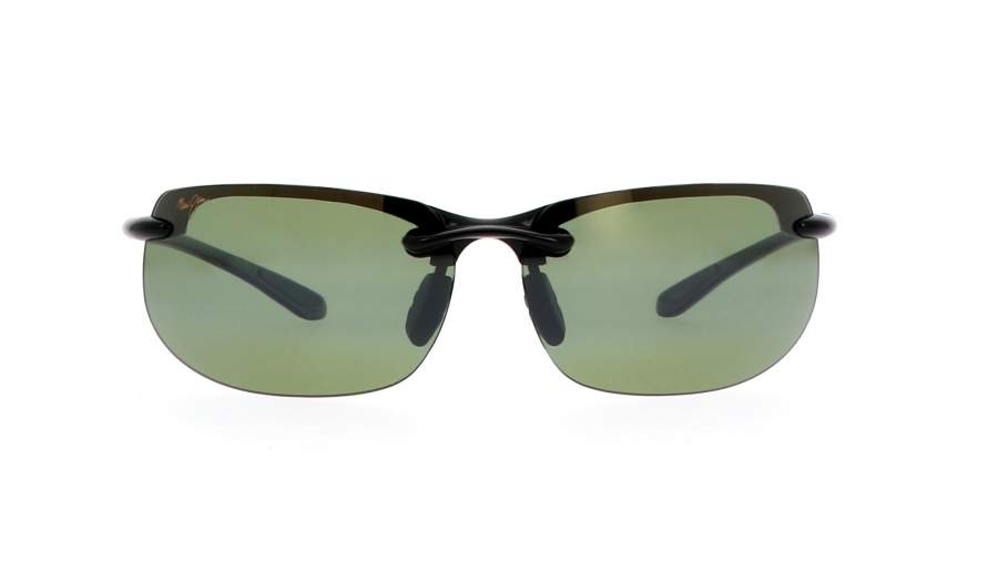 Sunglasses Maui Jim Banyans Asian Fit Black HT412N 02 70-17 Medium Polarized in stock