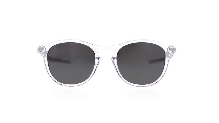 Sonnenbrille Oakley Pitchman R Transparent Matt Prizm OO9439 02 Mittel Verspiegelte Gläser auf Lager