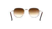 Ray-Ban Hexagonal RB3548 001/51 51-21 Złoto