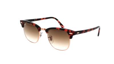 Ray-Ban Clubmaster Pink Havana Tortoise RB3016 1337/51 49-21 Small Gradient