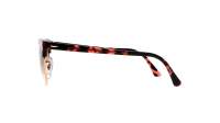 Ray-Ban Clubmaster Pink Havana Tortoise RB3016 1337/51 49-21 Small Gradient