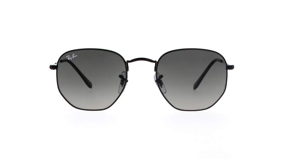 Sunglasses Ray-Ban Hexagonal Black RB3548 002/71 51-21 Medium Gradient in stock