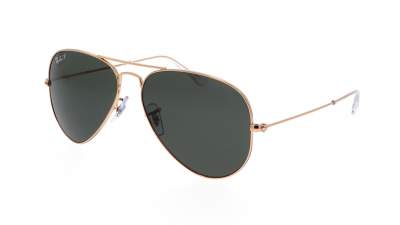 wit reservering gloeilamp Sunglasses Ray-Ban Aviator Metal Gold RB3025 001/58 58-14 Polarized in  stock | Price 95,79 € | Visiofactory