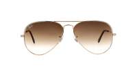 Ray-Ban Aviator Large Metal Gold RB3025 001/51 62-14 Large Gradient in stock
