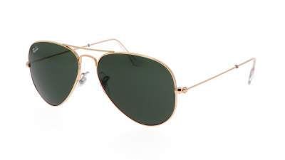 Sunglasses Ray-Ban Aviator Large Metal Gold RB3025 W3234 55-14 Small in stock