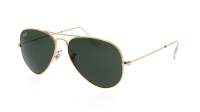 Ray-Ban Aviator Large metal RB3025 W3234 55-14 Złoto