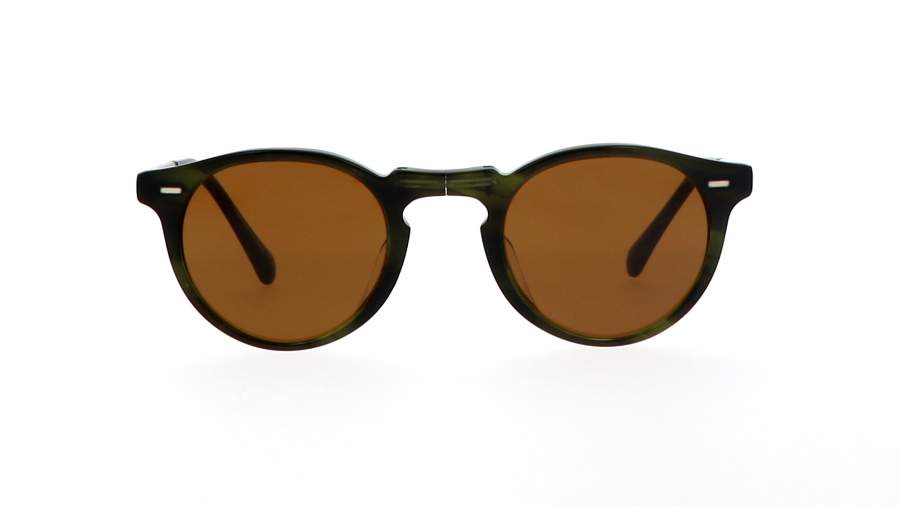 Sunglasses Oliver peoples Gregory Peck 1962 Emerald Bark Green OV5456SU 168053 47-23 Medium Folding in stock