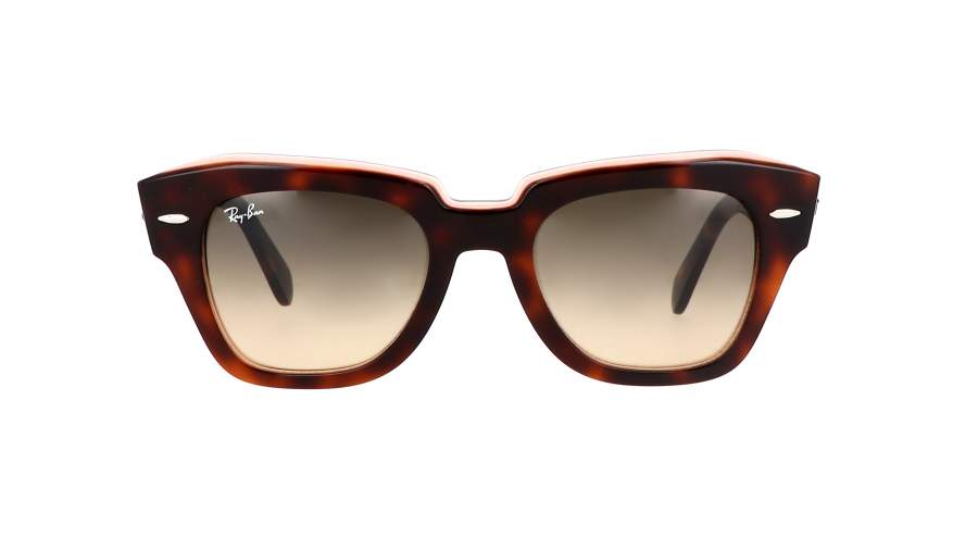 Sunglasses Ray-Ban State street Havane Tortoise RB2186 1324/BG 49-20 Medium Gradient in stock