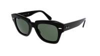 Ray-Ban State street Noir G-15 RB2186 901/31 52-20 Large