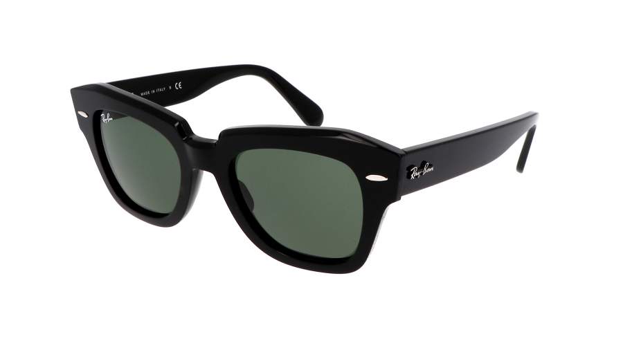 Óculos de sol Ray-Ban State street RB2186 901/31 49-20 Preto