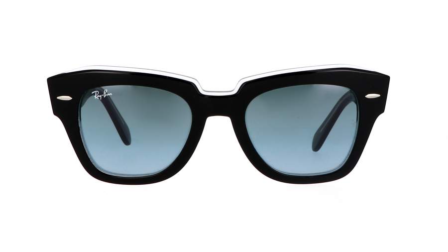 Sunglasses Ray-Ban State street Black G-15 RB2186 1294/3M 52-20 Large Gradient in stock