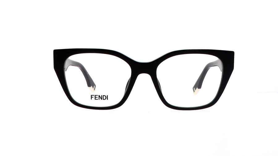 Brille FENDI FE50001I 001 52-17 Schwarz auf Lager