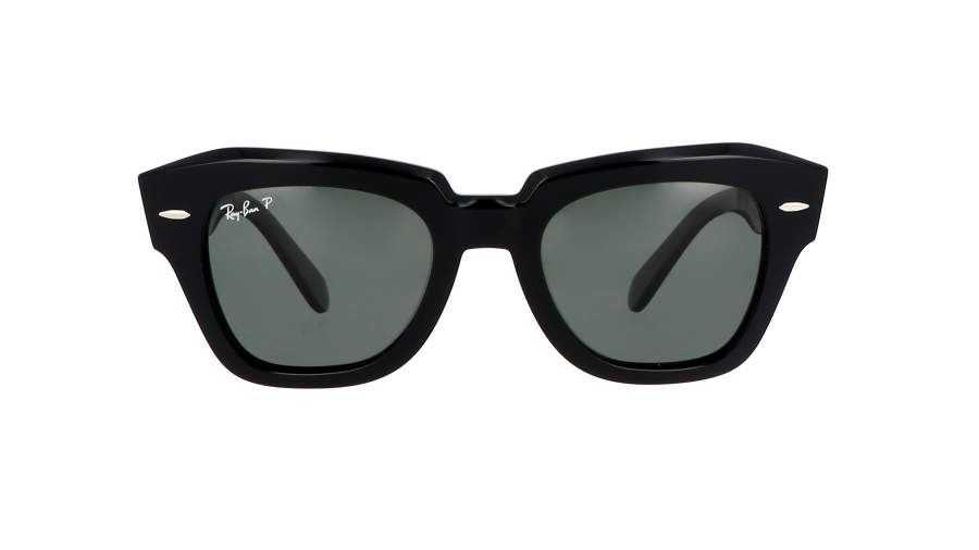 Ray-Ban State street Black G-15 RB2186 901/58 52-20 Large Polarized in stock